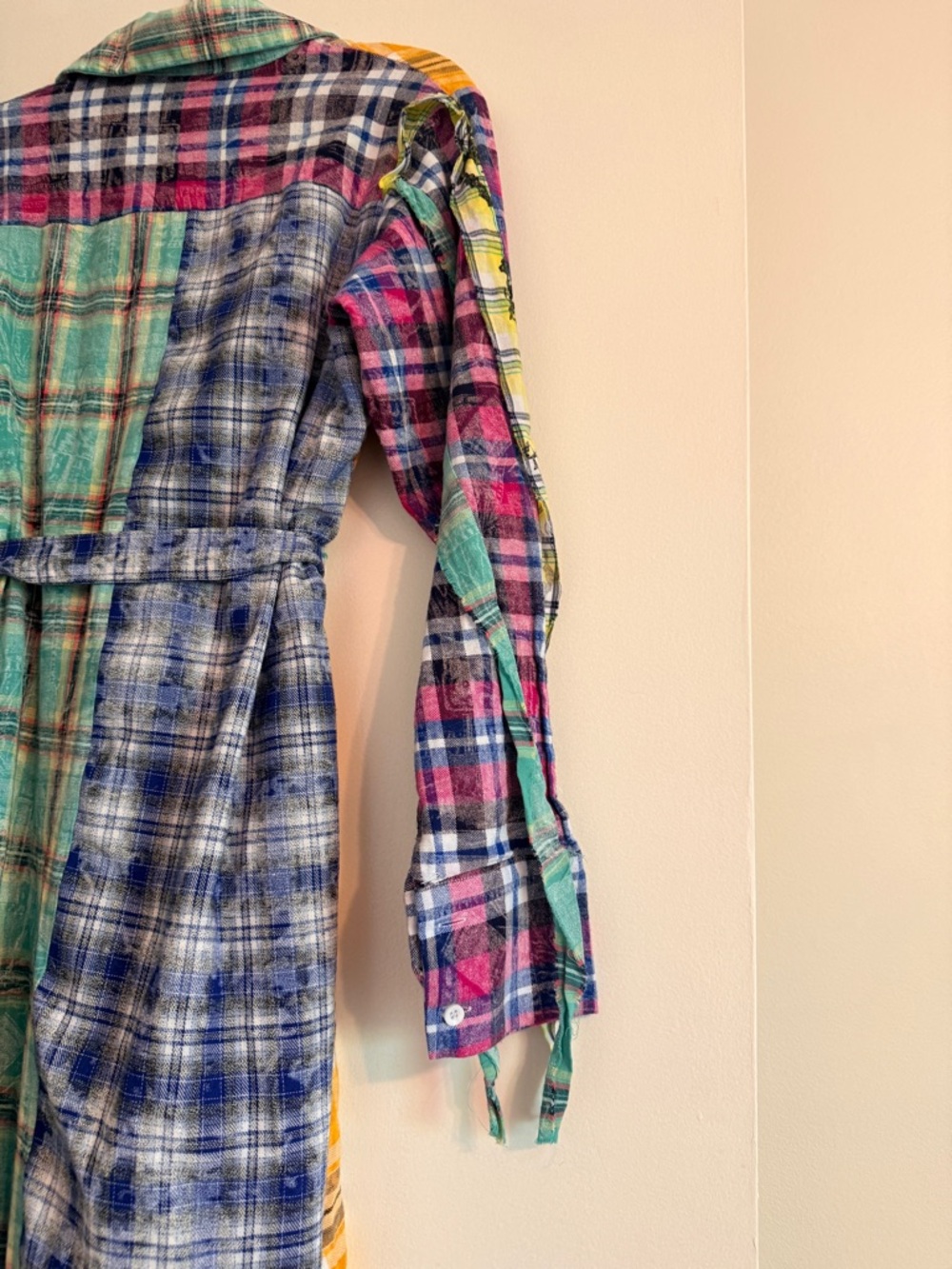 AKIRA Star Of The Show Plaid Maxi Dress SIZE: S/M - Picture 11 of 12